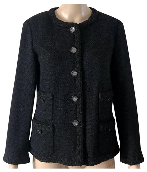 chanel little black jacket price|chanel jackets vintage.